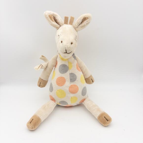 Hallmark Giraffe first friends Polka Dots & Taggie Ribbon mane Baby Plush 12" - Picture 1 of 8